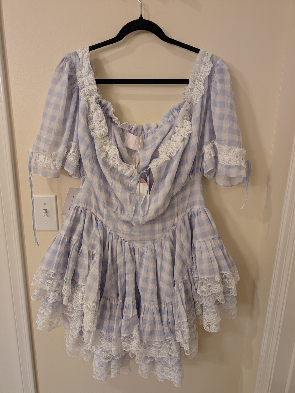 Selkie | NWT The Dairy Gingham Shipwreck Dress